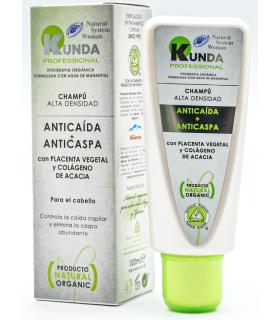 Kunda Professional Champú Anticaída + Anticaspa para el cabello