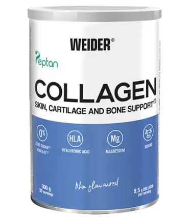 Weider Collagen: Colágeno enriquecido con magnesio y ácido hilaurónico 300g