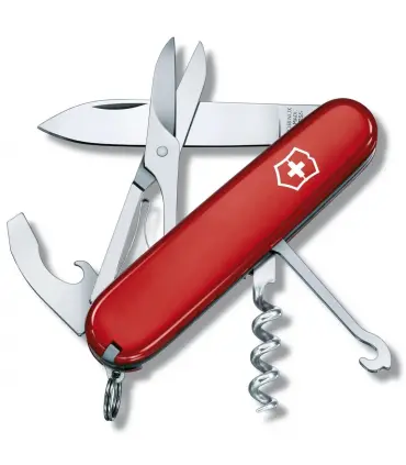 Victorinox Compact navaja suiza roja de 14 herramientas