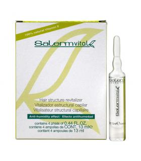 Salermvital vitalizador capilar en 4 ampollas de 13ml