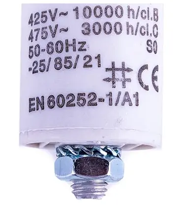 Condensador Lifasa con faston (campanas extractoras, motores, etc.)