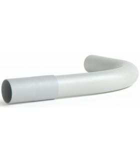 Curva acodada en ángulo 90º para tubo rígido enchufable de PVC