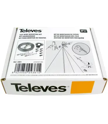 Tensores para antenas kit de montaje vientos Televes 4361