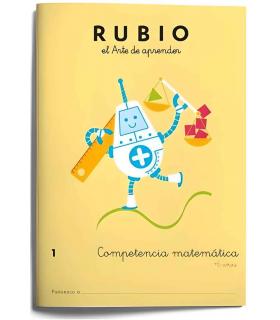 Cuaderno Rubio matemáticas 1 Competencia 44 páginas