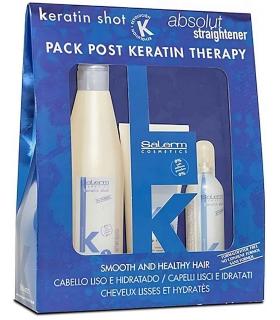 Salerm pack post Keratin Shot Therapy shot efecto lifting