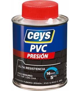 Pegamento para pegar tubos rígidos de PVC con presión Ceys
