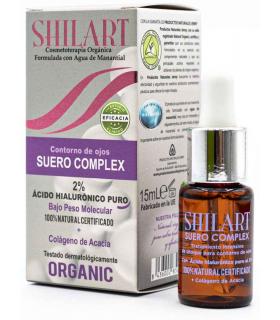 Ácido hialurónico 100% puro y natural de Shilart contorno de ojos suero complex 15ml