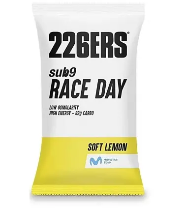 226ERS SUB9 Race Day bebida energética en polvo con ciclodextrina y palatinosa