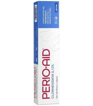 Perioaid gel dentífrico a base de clorhexidina 0.12% uso diario 75ml