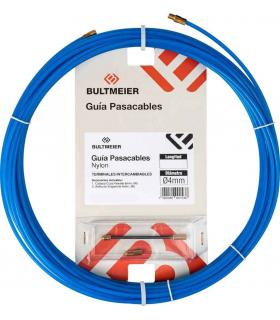 Guía pasacables Bultmeier de nylon Ø4mm con puntas intercambiables azul