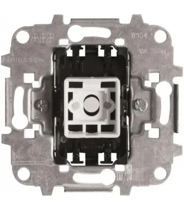 Mecanismo interruptor unipolar 10A Niessen 8101