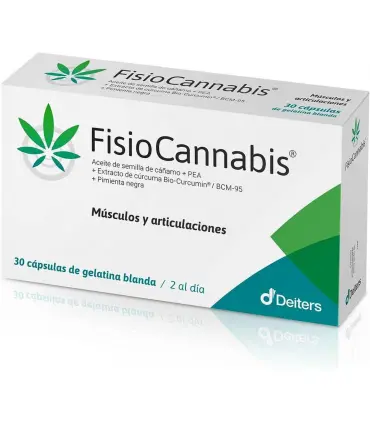 Deiters Fisiocannabis aceite de semilla de cáñamo 30 cápsulas