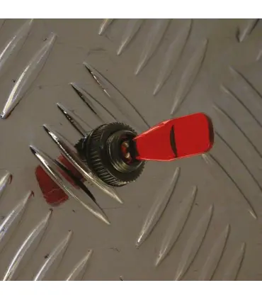 Interruptor de palanca rojo electrónica 12V 20A