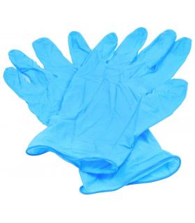 Caja de guantes de nitrilo azules 100 unidades