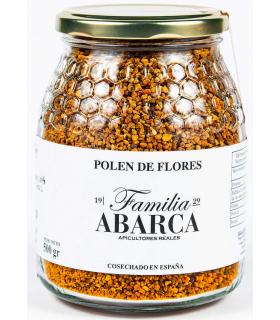 Polen de flores natural Familia Abarca 500gr origen España