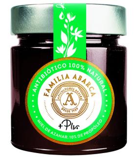 Antibiótico natural Familia Abarca miel de azahar y propóleo 300gr