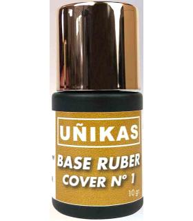 Uñikas base ruber cover para uñas postizas 10gr